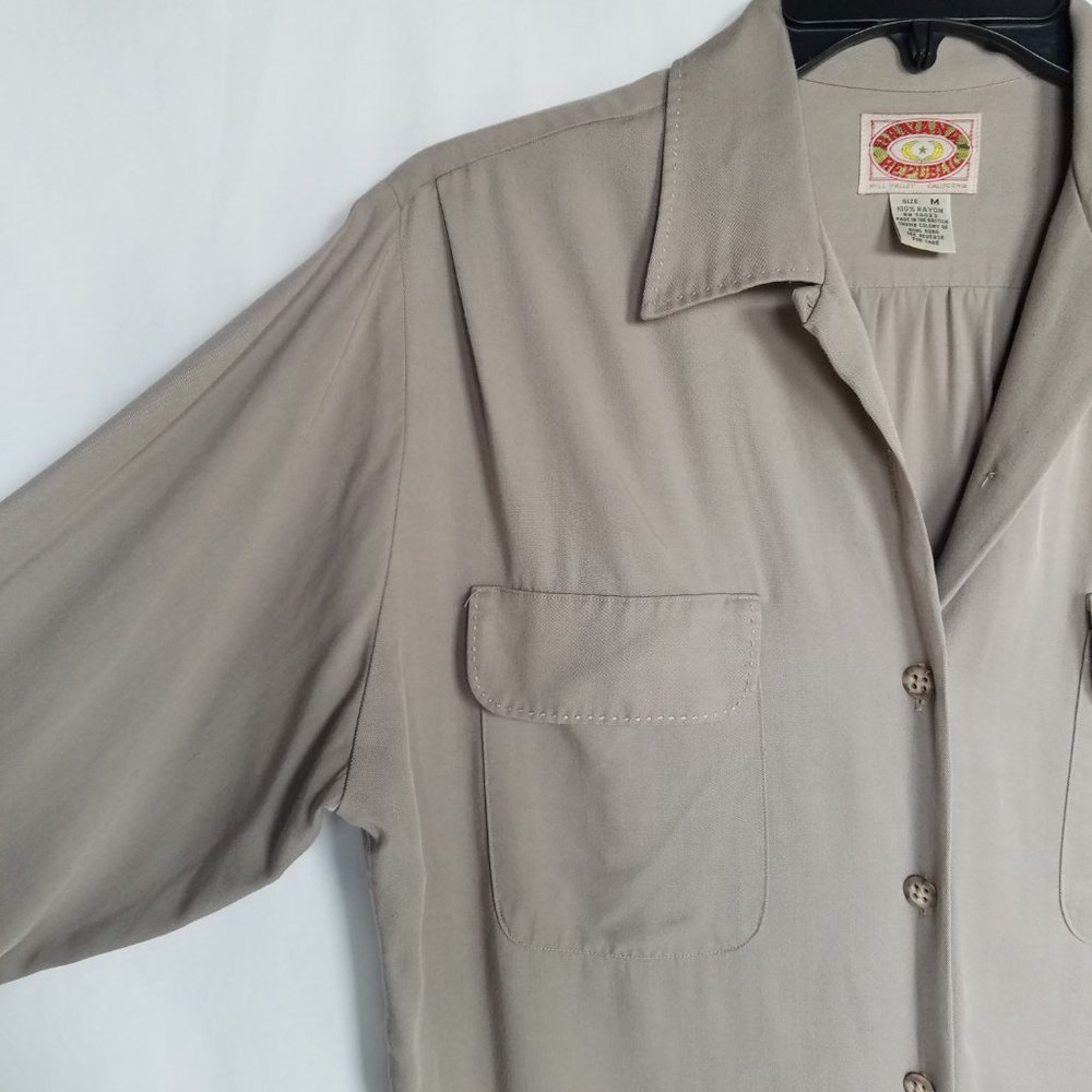 Vintage | Banana Republic Women's Chanteuse Shirt - Picture 7 of 16